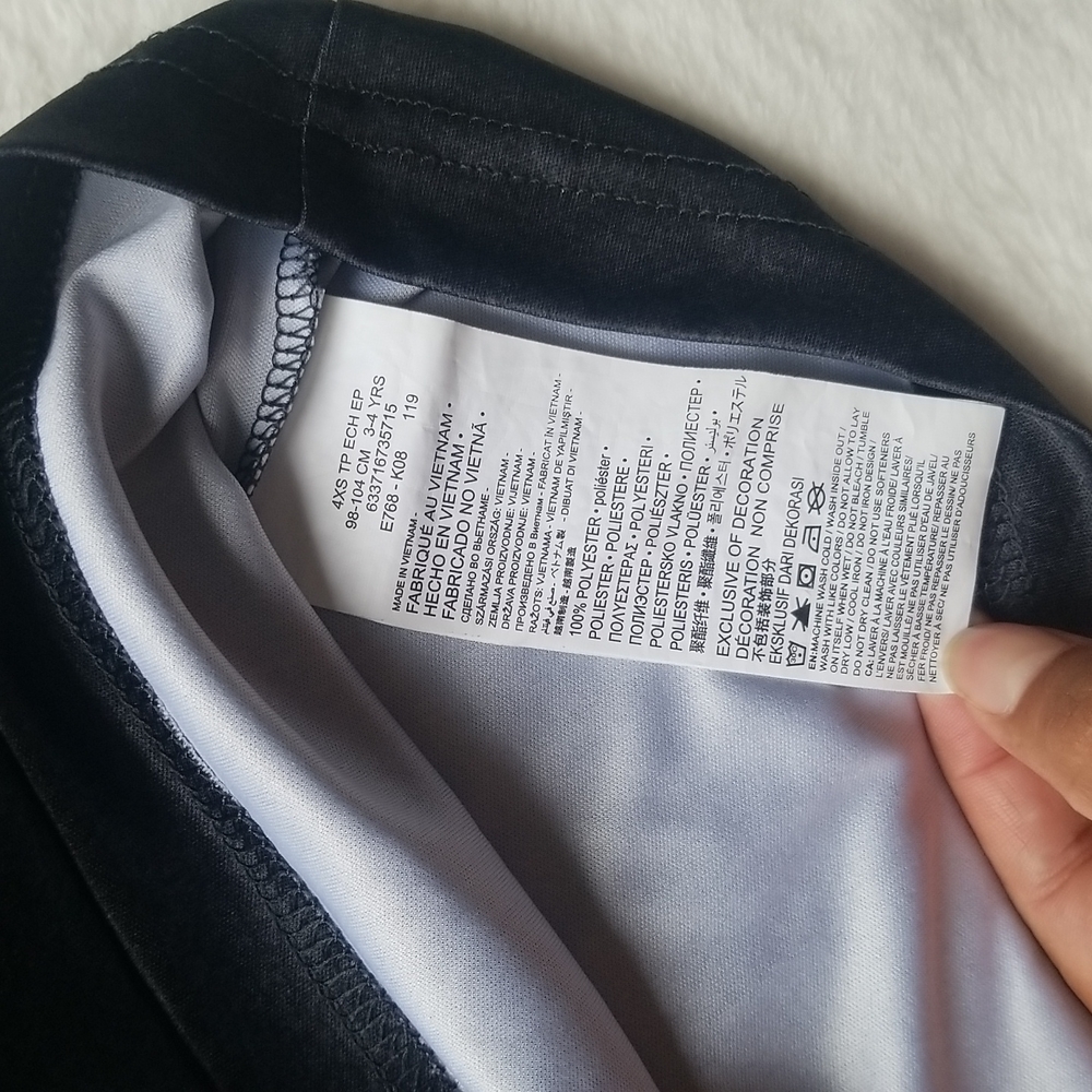 Nike tee, Size 4/xs, Gray color - Picture 5 of 5